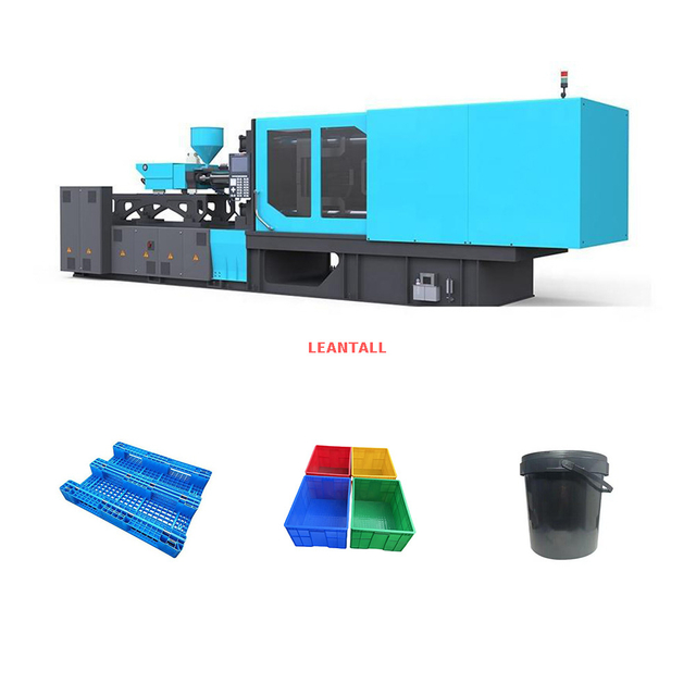 Leantall NT750 Plastic Injection Molding Machine for Water Bottle Hydraulic with Auxiliary Equipment