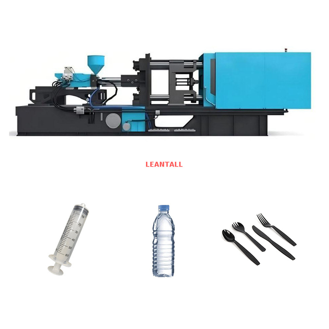 Leantall NT1700 Molding Machine Plastic Injection Smoothly Operate Durable with Robot Arm